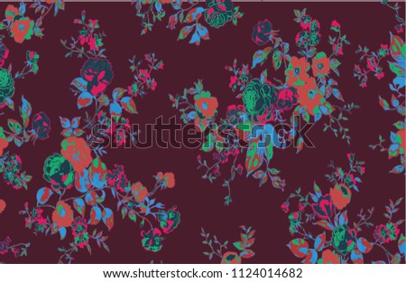 floral pattern vector design
