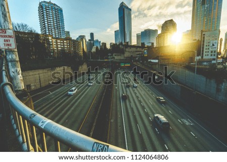 Highway Overpass View