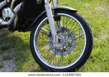 Motorcycle in details