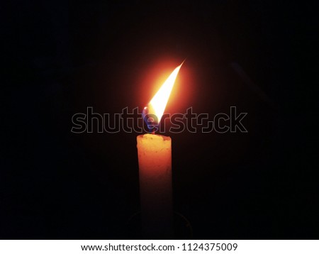 Candle which is symbole of peace in our life