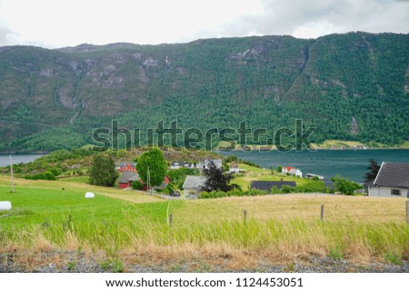 Beautiful countryside in Norway