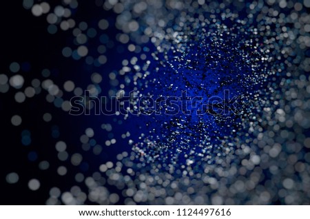 Abstract bokeh background in motion