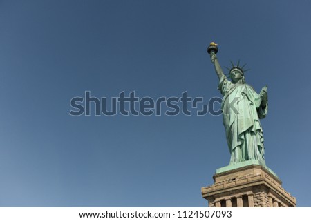 Statue of Liberty, New York City, NY, USA.