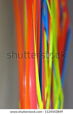 Lines of Neon Colors as Banner, Background or Site photo