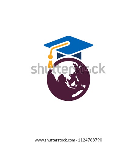 World Education Logo Icon Design