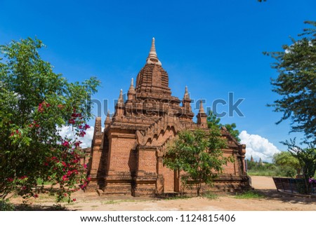 Khymingha Temple in Bagan, Nyaung-U, Myanmar
