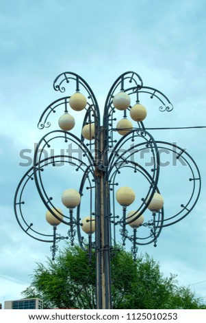 street lighting composition                         