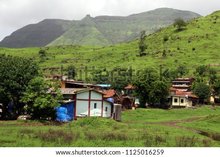 Bhivpuri village situated at Karjat district, Maharashtra, India
 Royalty-Free Stock Photo #1125016259
