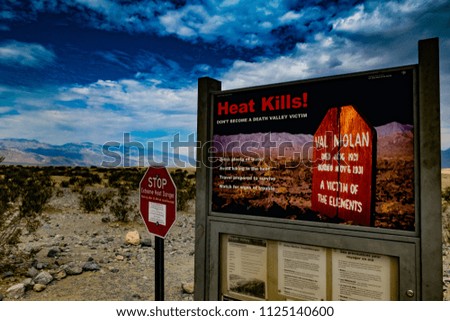 Heat kills sign