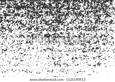 Black grainy texture isolated on white background. Distressed overlay textured. Grunge design elements. Vector illustration,eps 10.