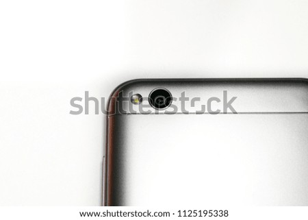 close up of a mobile phone camera