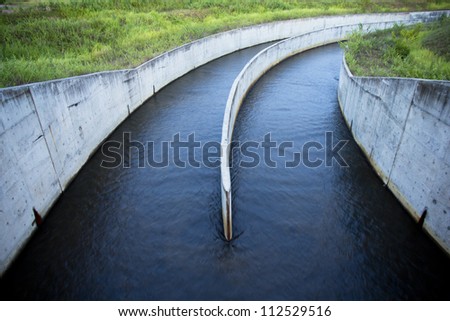 The drainage system. Royalty-Free Stock Photo #112529516
