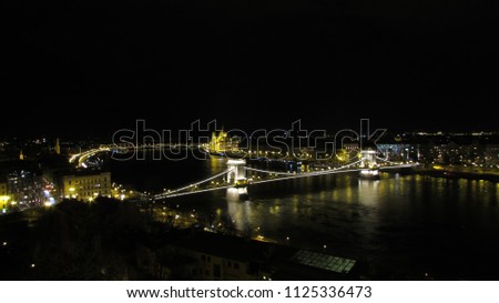 budapest in the night