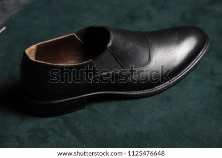 Leather shoes as a background -including clipping path
