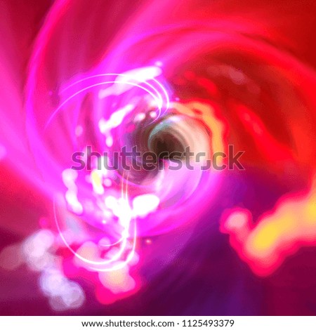 Creative from blurred road light trail designed by abstract and blur background By long exposure light shot 