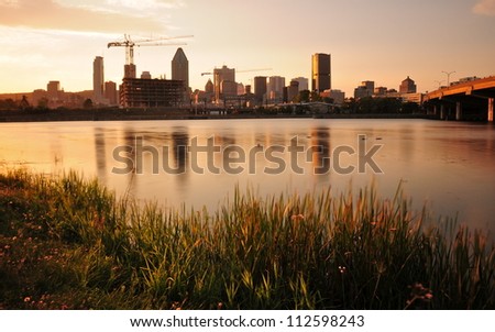 Montreal skyline, Canada