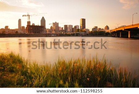 Montreal skyline, Canada