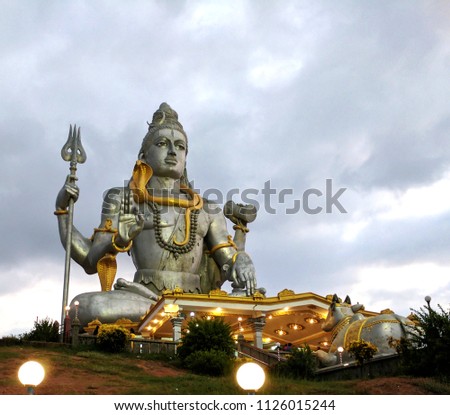 Murdeshwar Shiva Statue Royalty-Free Stock Photo #1126015244