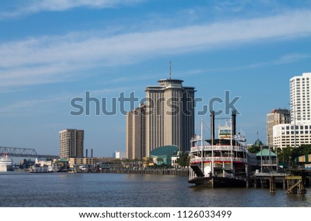 Steam boat Natchez in New Orleans, La.