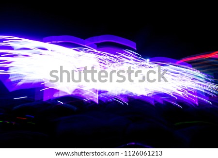 Colorful abstract lines for background.