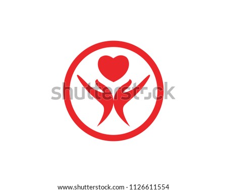Love Logo and symbols Vector Template icons
