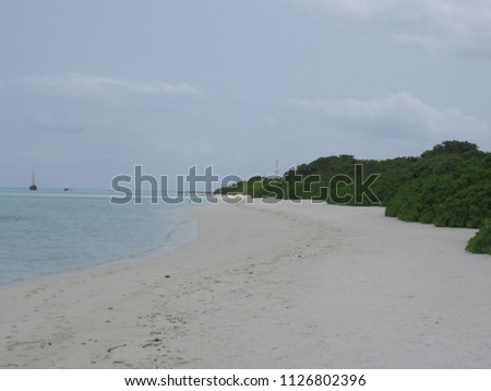 Beach of Maldives