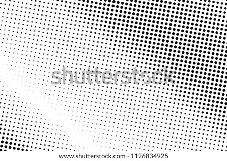 Halftone background. Abstract Pattern in pop art style. Vintage, retro backdrop. Futuristic panel Vector illustration