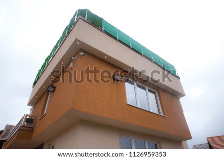 Luxury exterior design, villa,exterior  of the house
