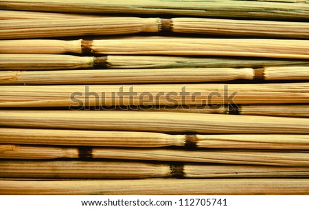 Barley straws horizontal