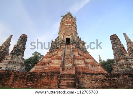 Wat Chaiwattanaram - Ayutthaya Thailand