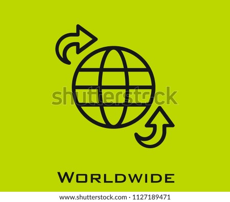 Worldwide icon signs