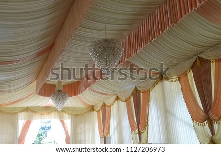 Cambodia wedding hall decoration                               