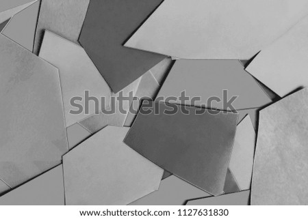 Colorful bright paper texture. Geometrical composition. background of colored paper. Pink, green, blue, yellow. Flat lay