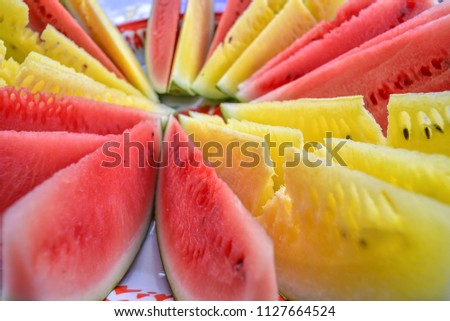 Fresh Watermelon Delicious Fruit Series