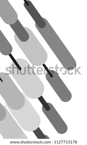 Dark Silver, Gray vertical background with straight lines. Decorative shining illustration with lines on abstract template. The template can be used as a background.
