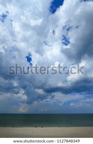 Cloud and blue sky 