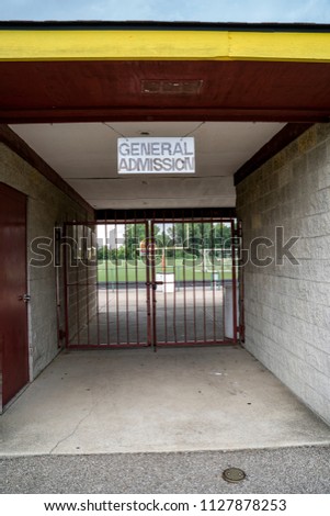 General Admission Gate into Stadium