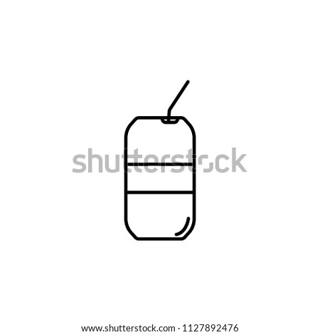 can of Coke icon. Element of drinks icon for mobile concept and web apps. Thin line can of Coke icon can be used for web and mobile. Premium icon on white background
