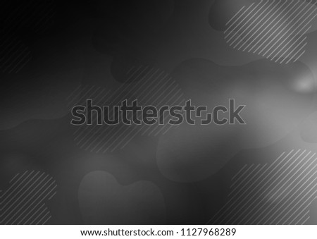 Dark Silver, Gray vector texture with colored lines. Decorative shining illustration with lines on abstract template. Smart design for your business advert.