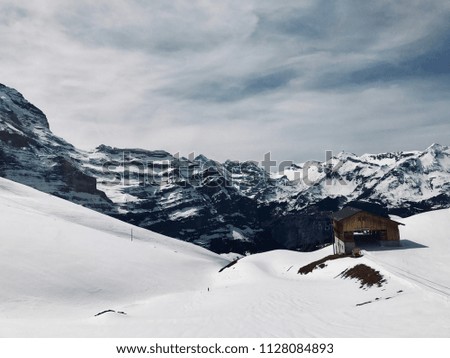 Snow in Jungfrau