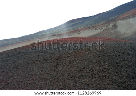 Volcano's slope in Chile