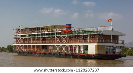 Cruise Ship on the Mekong River