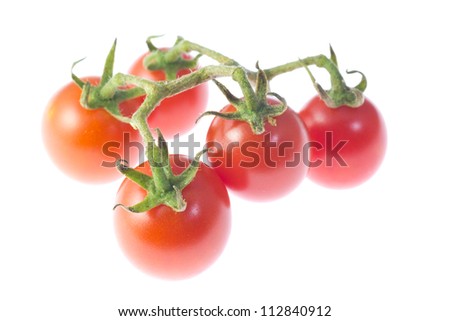 This is a picture of cherry tomatoes I have grown.