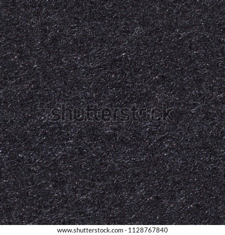 Contrast dark grey paper texture with shiny surface. Seamless square background, tile ready. High resolution photo.