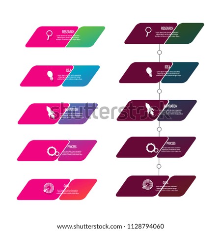 Arrow bar data chart template Web Modern creative element infographic,data timeline,template,element.diagram.chart data.workflow.marketing.processes option.isolated on white background.vector