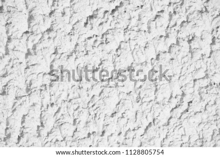 White wall background cement rough abstract  texture for design and backdrop.
