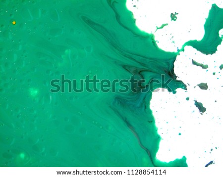 abstract art background. oil and water.Movement of colors freely.