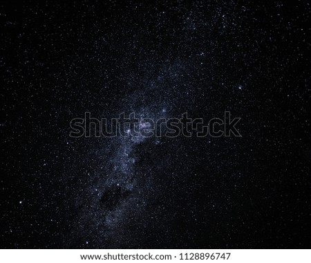 Milky Way showing of the stars in the night sky