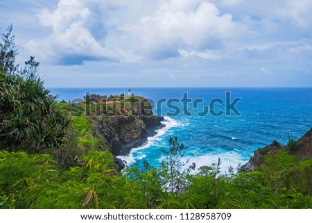 Beautiful land, sea and aerial views of Kauai's Na Pali Coast and other island vistas of this garden paradise.