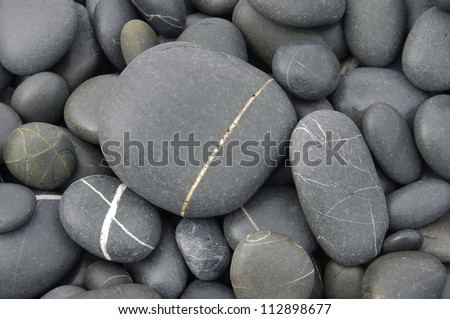Beach Pebble stones